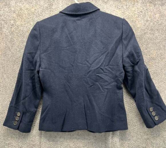 Y2K Vintage Abercrombie & Fitch Navy Preppy Blazer - Picture 2 of 9